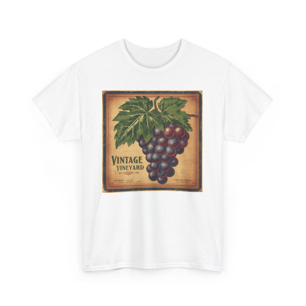 Vintage Vineyard Unisex Heavy Cotton Tee