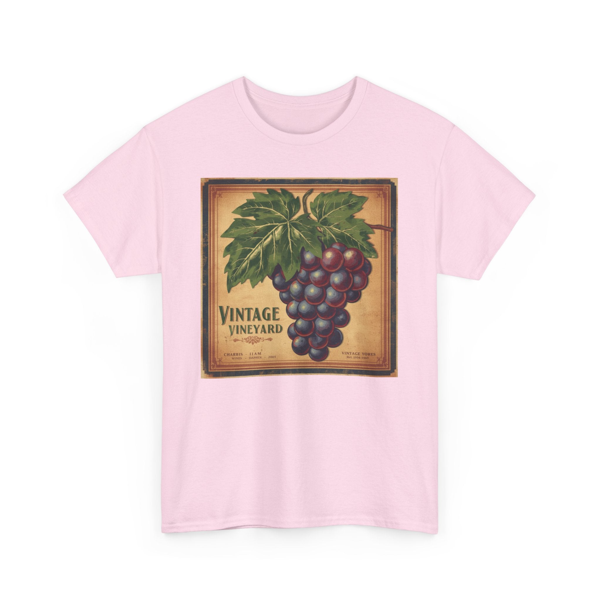 Vintage Vineyard Unisex Heavy Cotton Tee