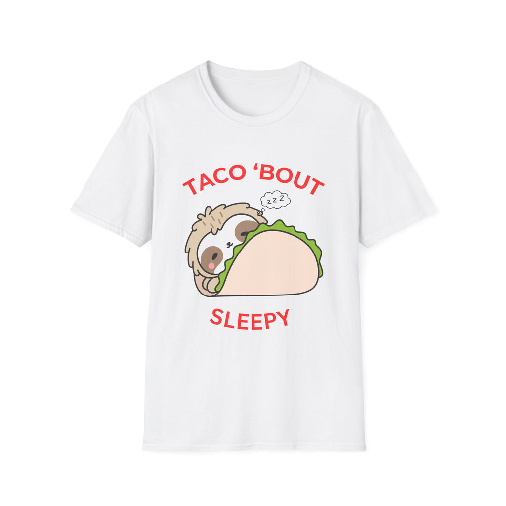 Taco Bout Sleepy Sloth Unisex Softstyle T-Shirt