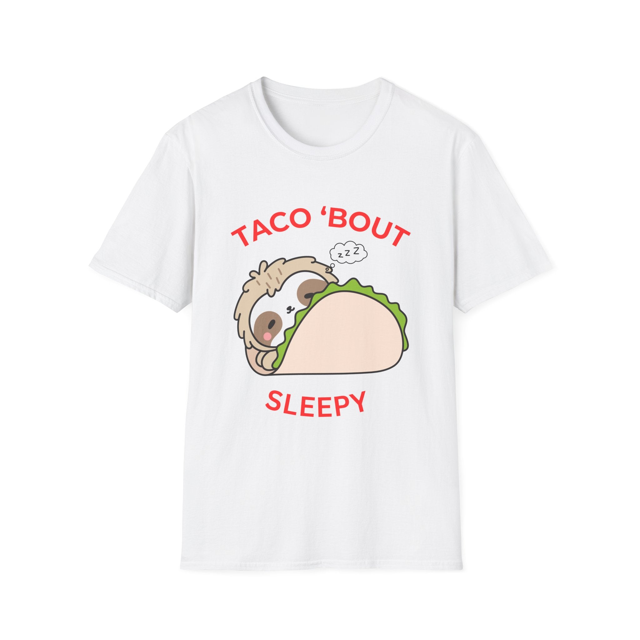 Taco Bout Sleepy Sloth Unisex Softstyle T-Shirt