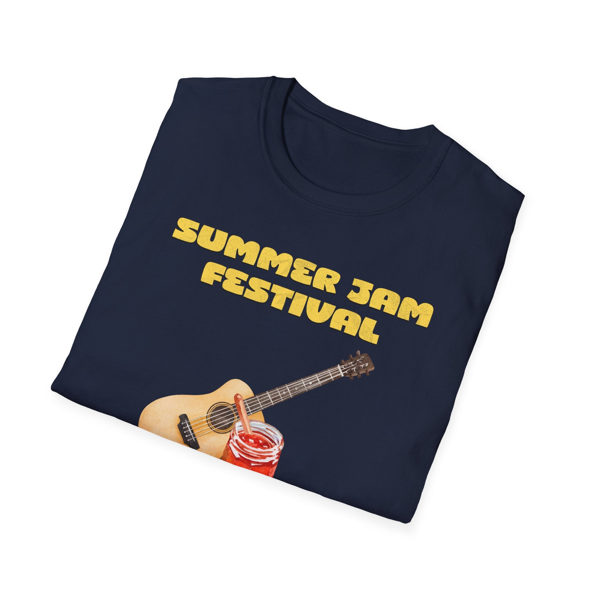 Summer Jam Festival Shirt, Vintage Advertisement Graphic Tee, Unisex Softstyle T-Shirt