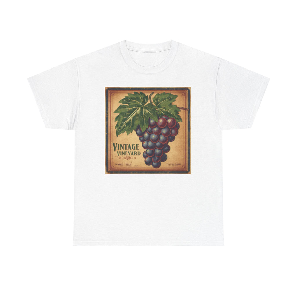 Vintage Vineyard Unisex Heavy Cotton Tee