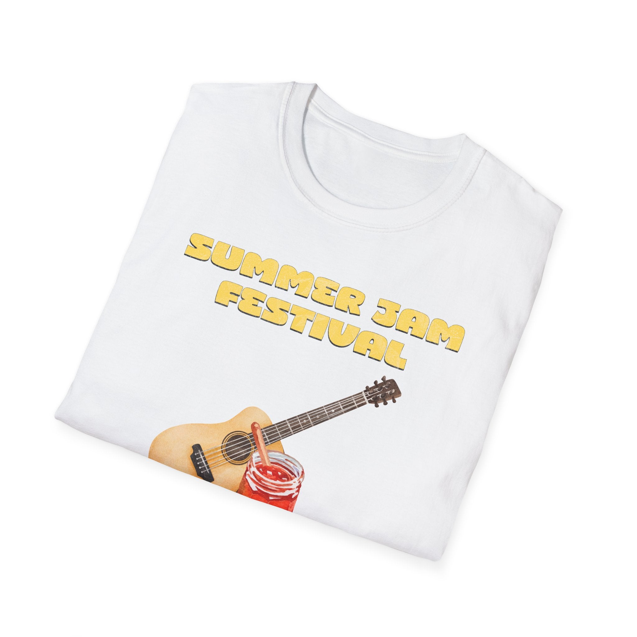 Summer Jam Festival Shirt, Vintage Advertisement Graphic Tee, Unisex Softstyle T-Shirt
