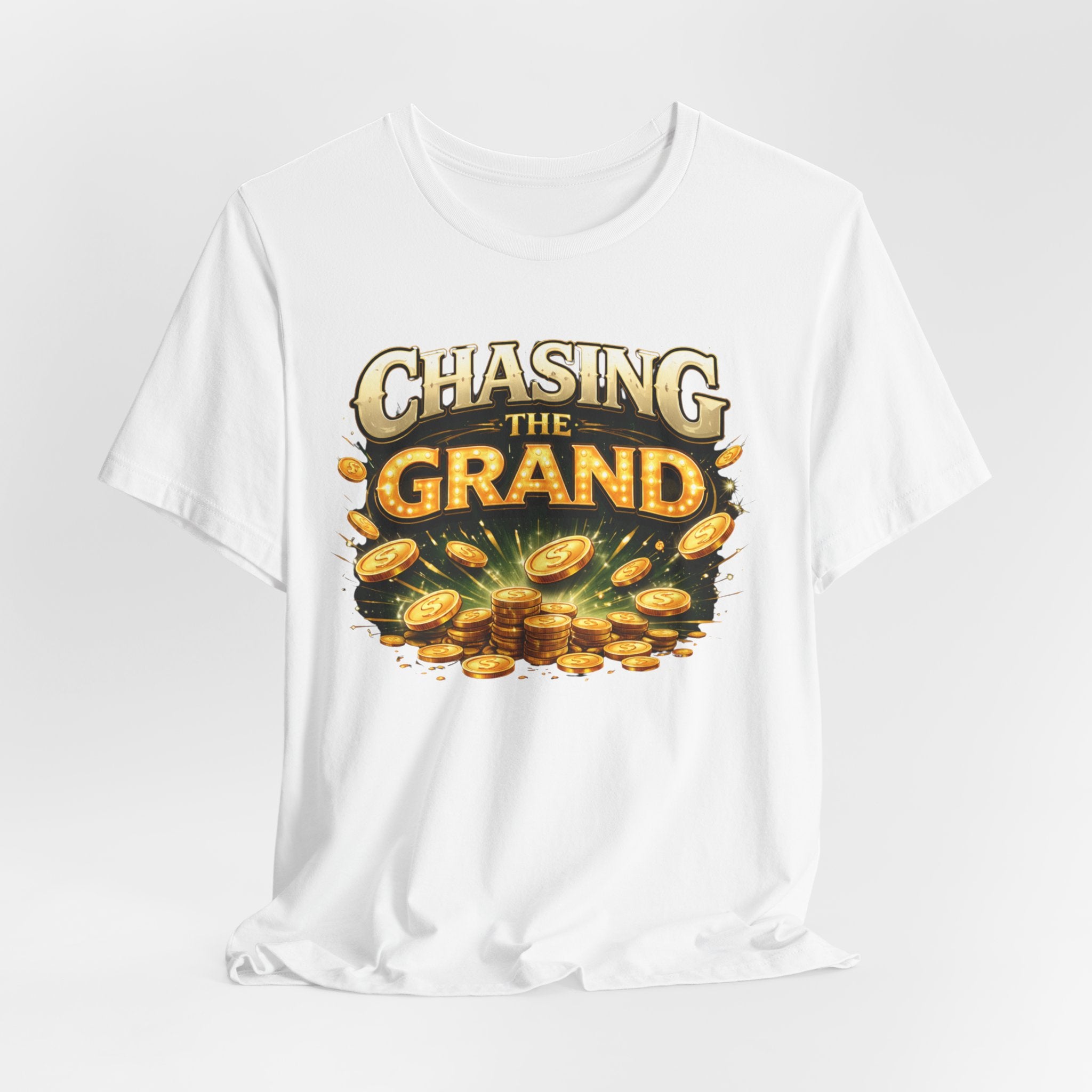 Chasing The Grand Shirt, Unisex Jersey Short Sleeve Tee