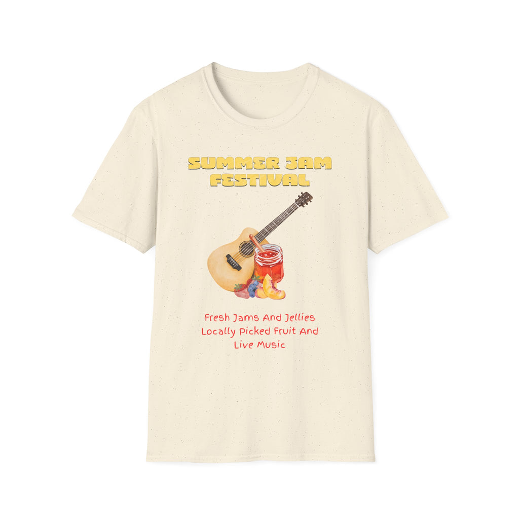 Summer Jam Festival Shirt, Vintage Advertisement Graphic Tee, Unisex Softstyle T-Shirt