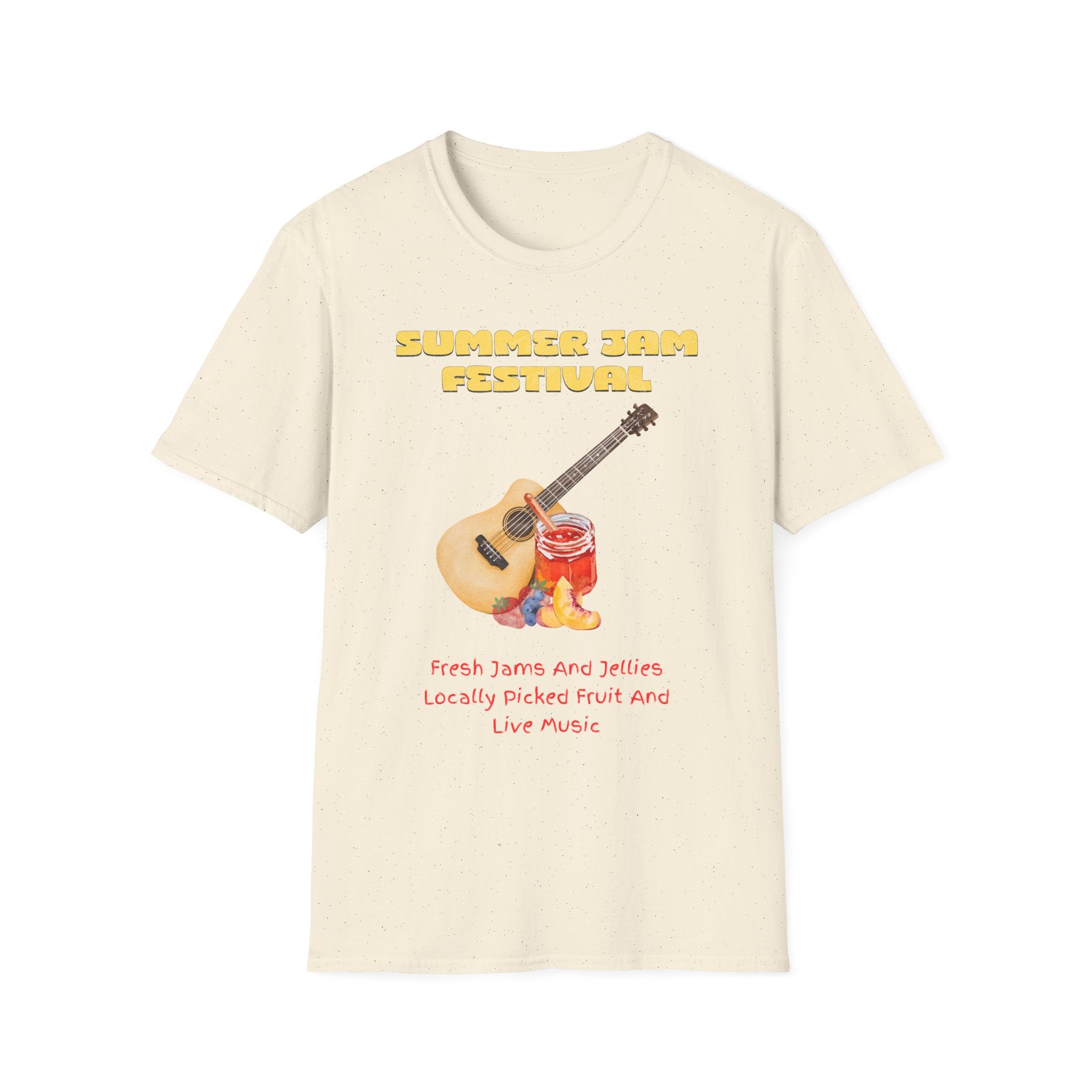 Summer Jam Festival Shirt, Vintage Advertisement Graphic Tee, Unisex Softstyle T-Shirt