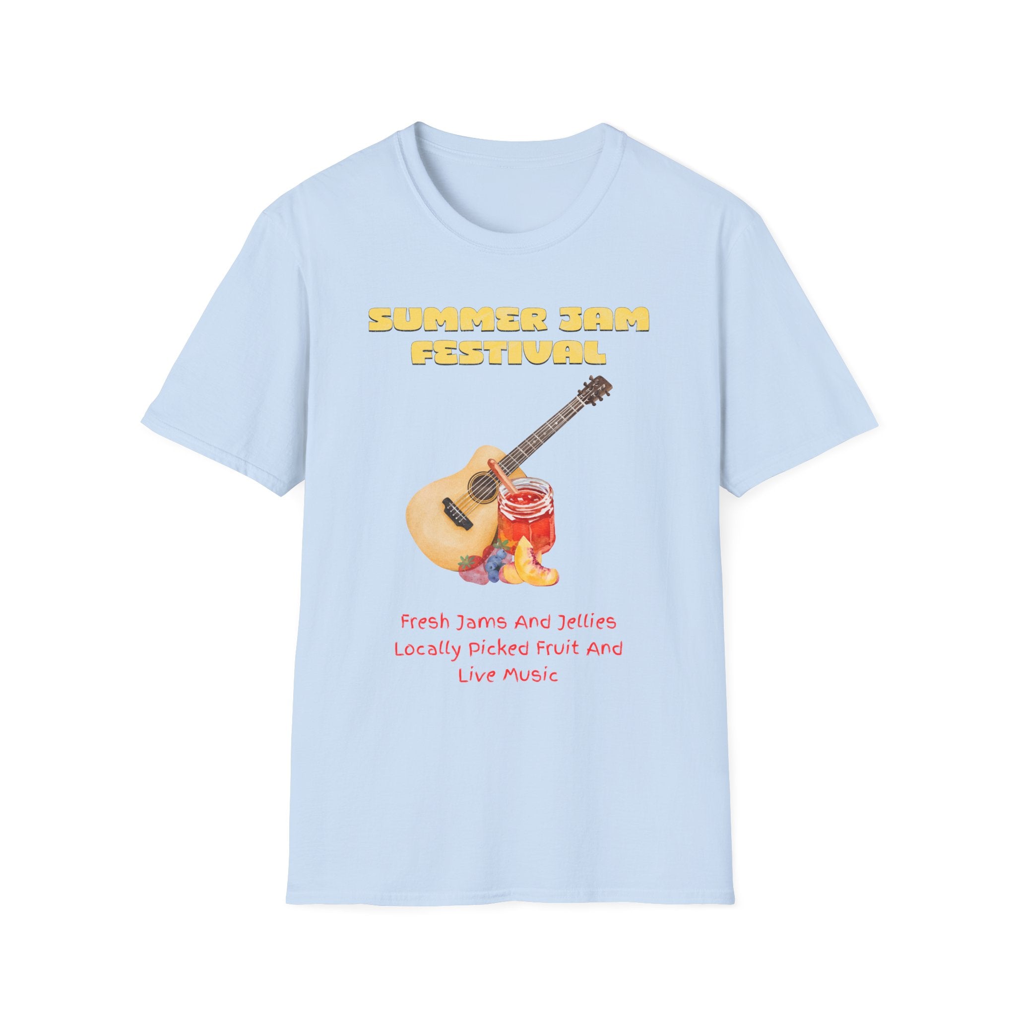 Summer Jam Festival Shirt, Vintage Advertisement Graphic Tee, Unisex Softstyle T-Shirt