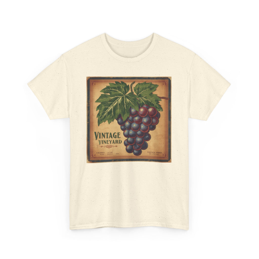 Vintage Vineyard Unisex Heavy Cotton Tee