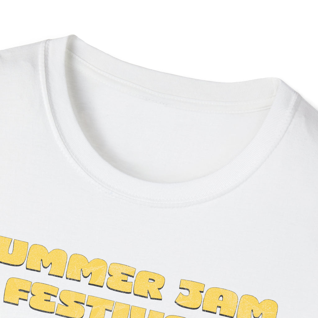 Summer Jam Festival Shirt, Vintage Advertisement Graphic Tee, Unisex Softstyle T-Shirt