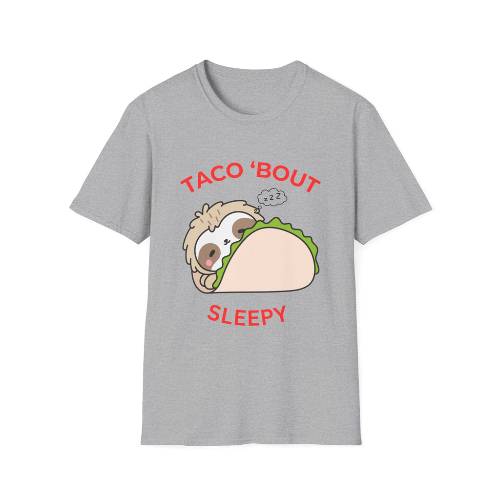 Taco Bout Sleepy Sloth Unisex Softstyle T-Shirt