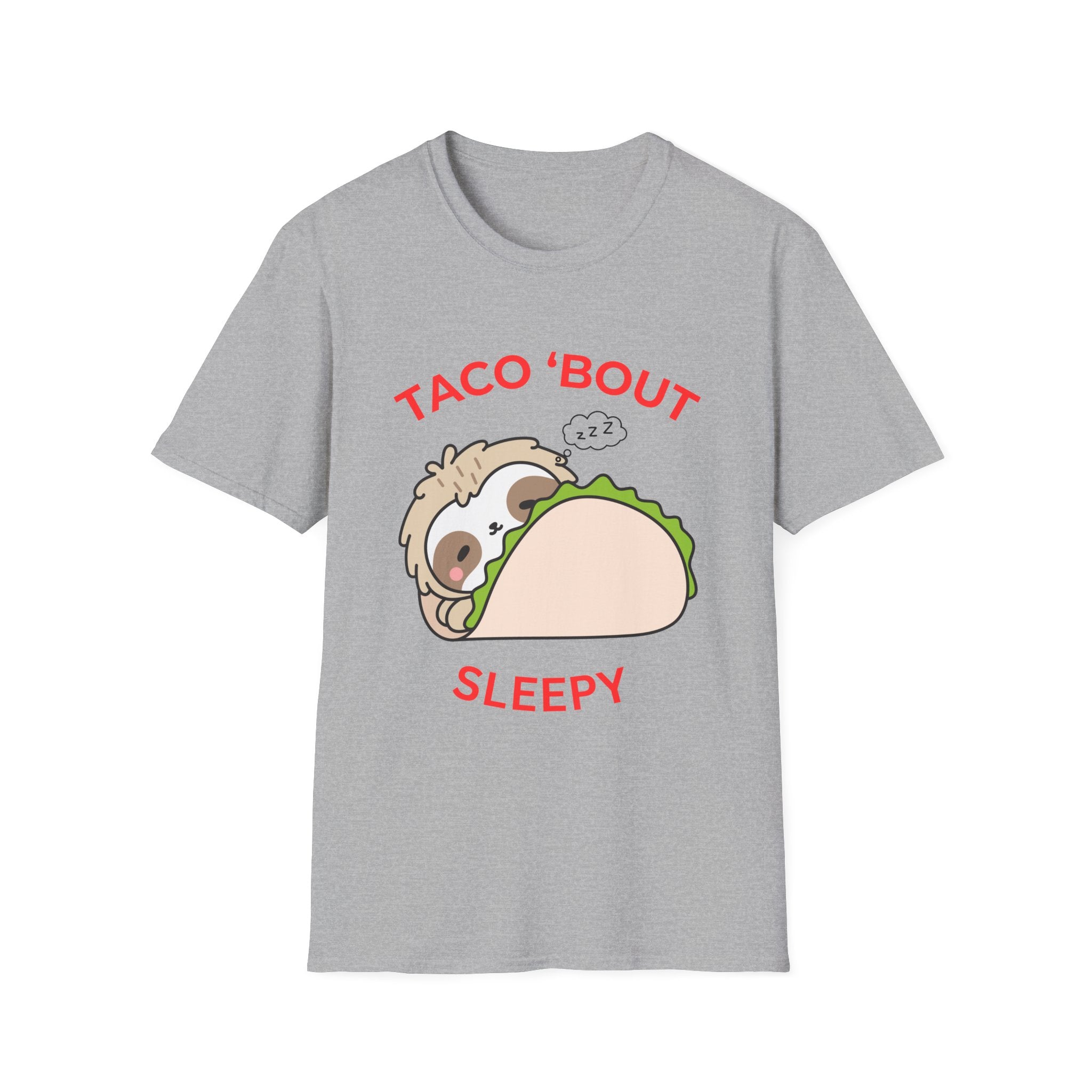Taco Bout Sleepy Sloth Unisex Softstyle T-Shirt