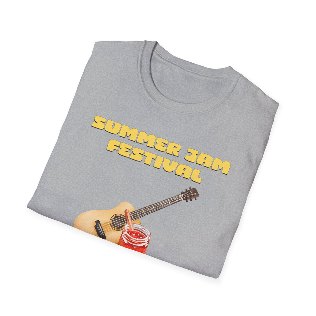 Summer Jam Festival Shirt, Vintage Advertisement Graphic Tee, Unisex Softstyle T-Shirt