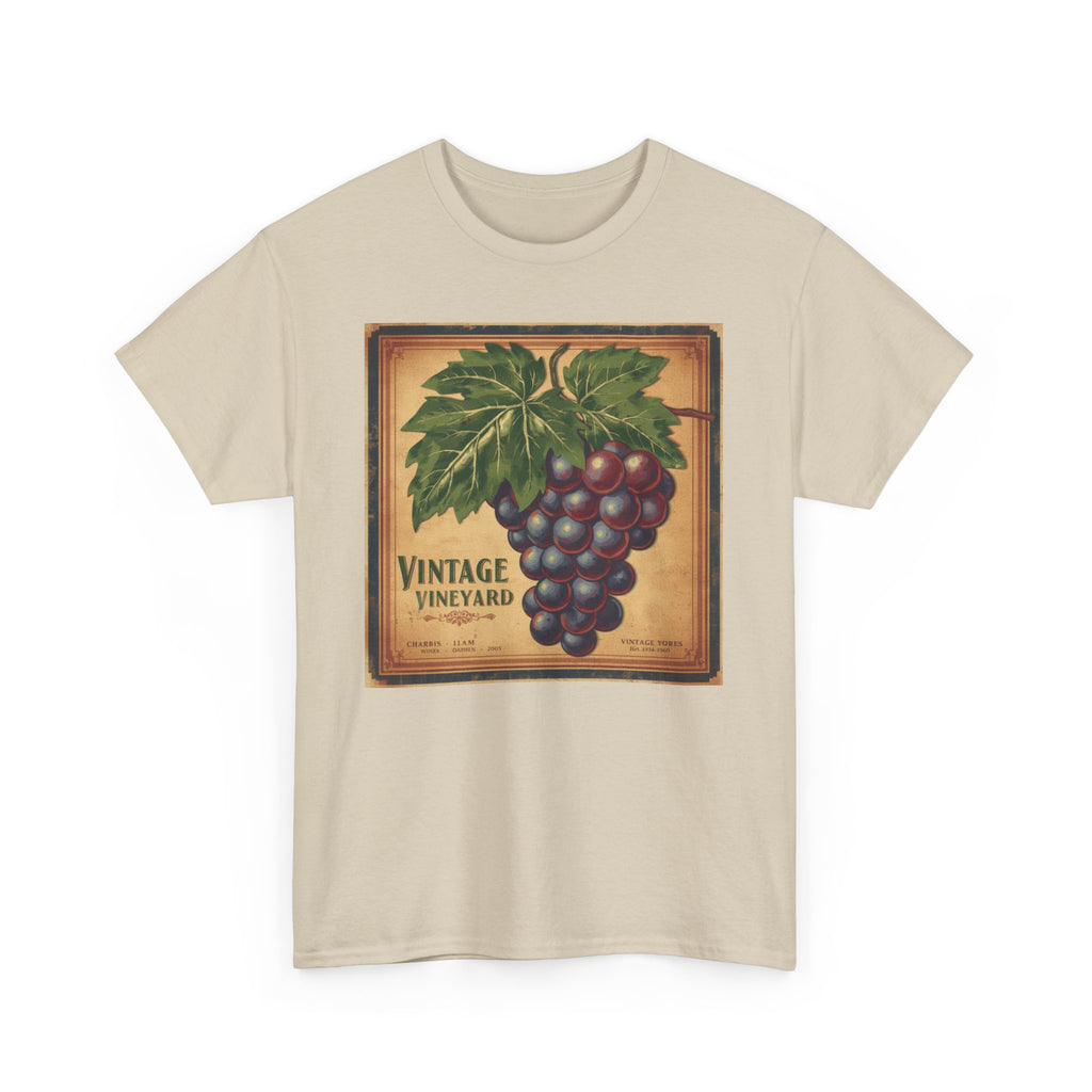 Vintage Vineyard Unisex Heavy Cotton Tee