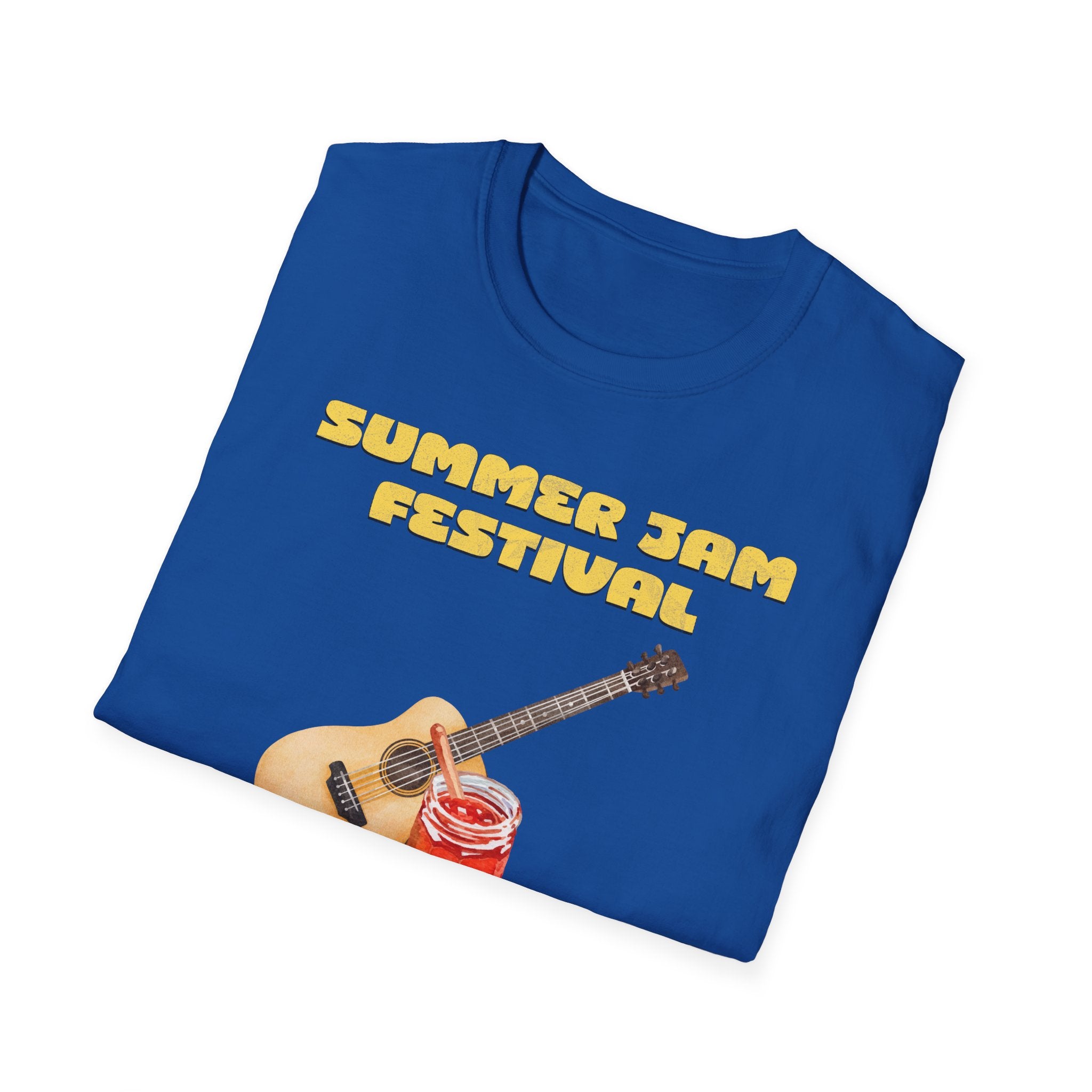Summer Jam Festival Shirt, Vintage Advertisement Graphic Tee, Unisex Softstyle T-Shirt