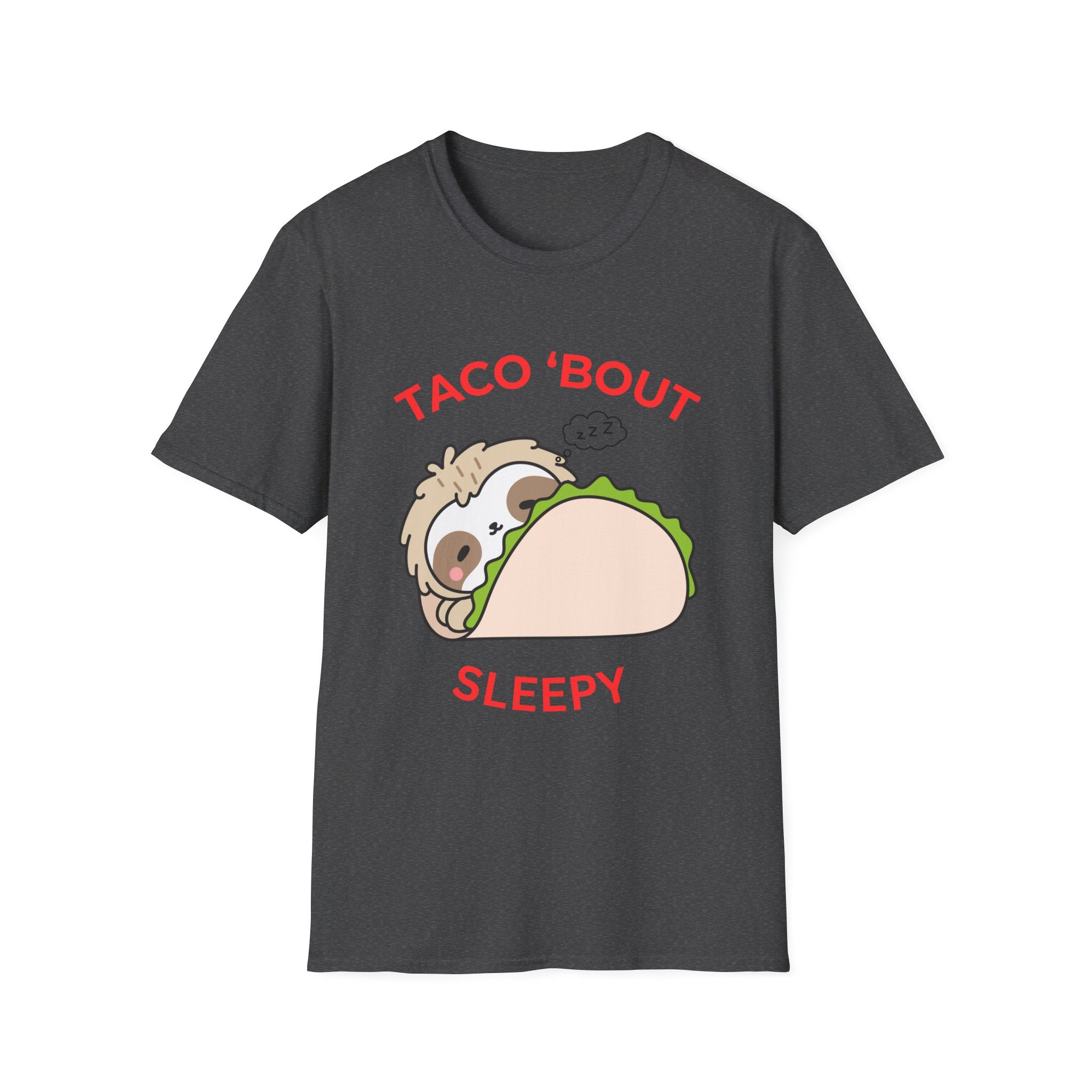Taco Bout Sleepy Sloth Unisex Softstyle T-Shirt