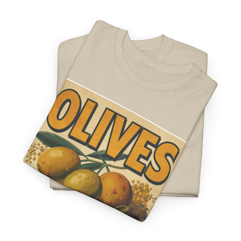 Extra Dirty Olives Unisex Heavy Cotton Tee
