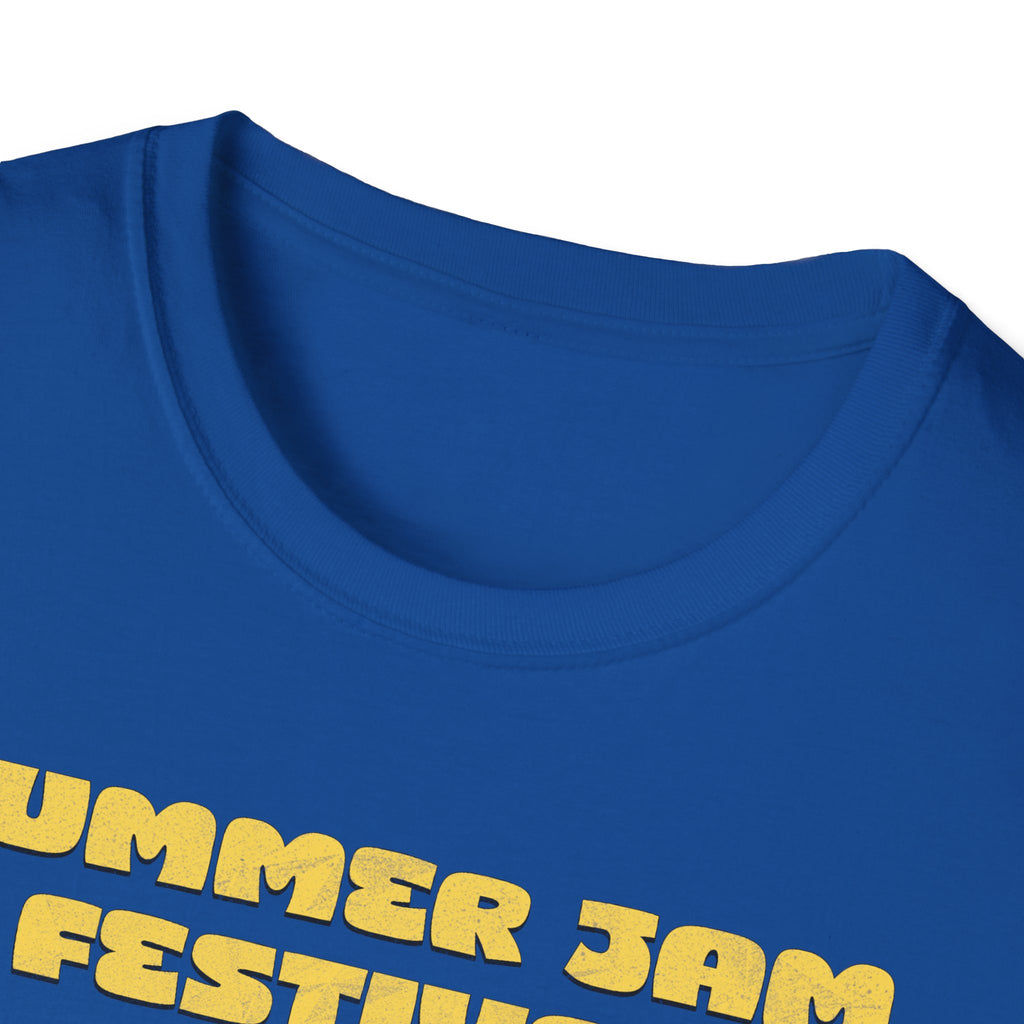 Summer Jam Festival Shirt, Vintage Advertisement Graphic Tee, Unisex Softstyle T-Shirt