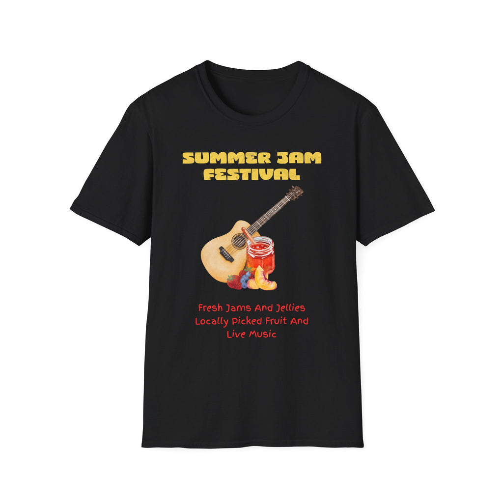 Summer Jam Festival Shirt, Vintage Advertisement Graphic Tee, Unisex Softstyle T-Shirt