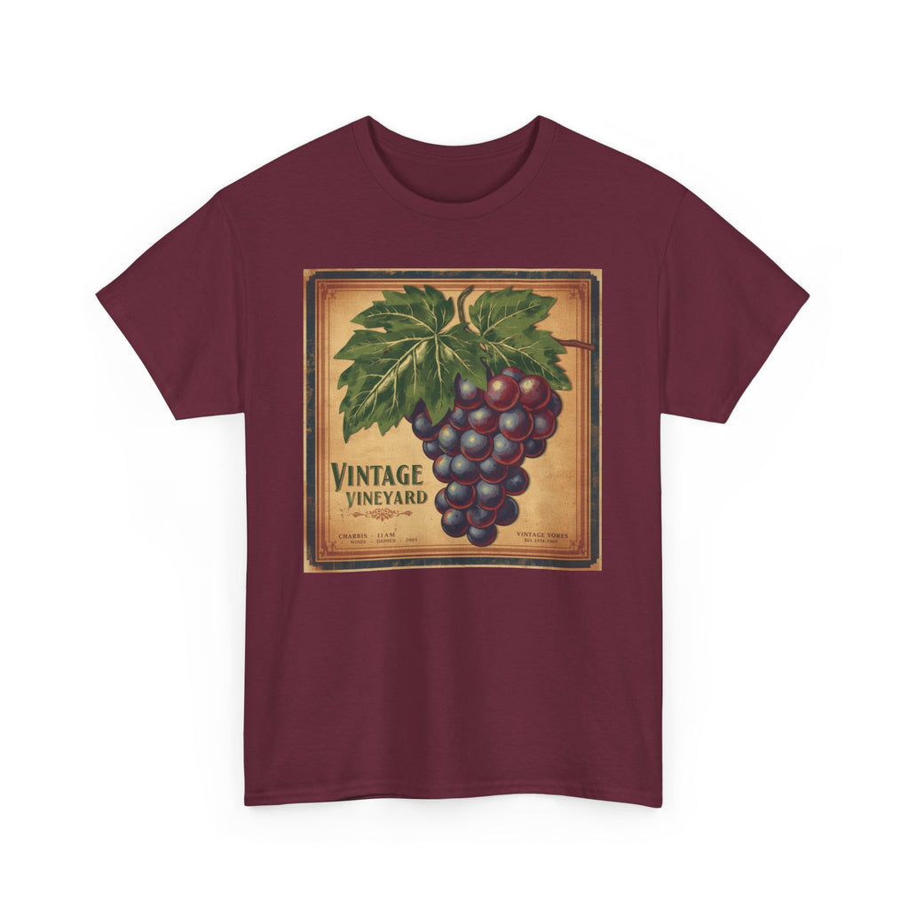 Vintage Vineyard Unisex Heavy Cotton Tee