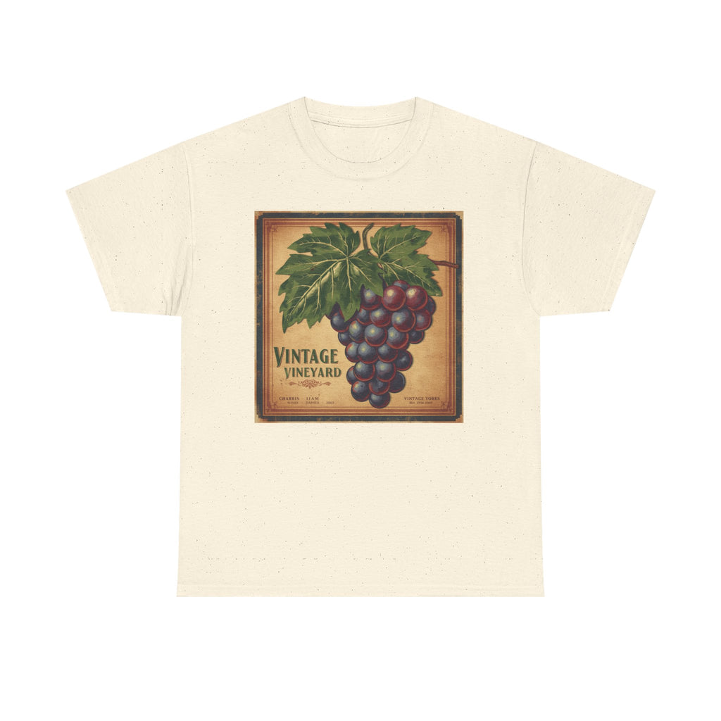 Vintage Vineyard Unisex Heavy Cotton Tee