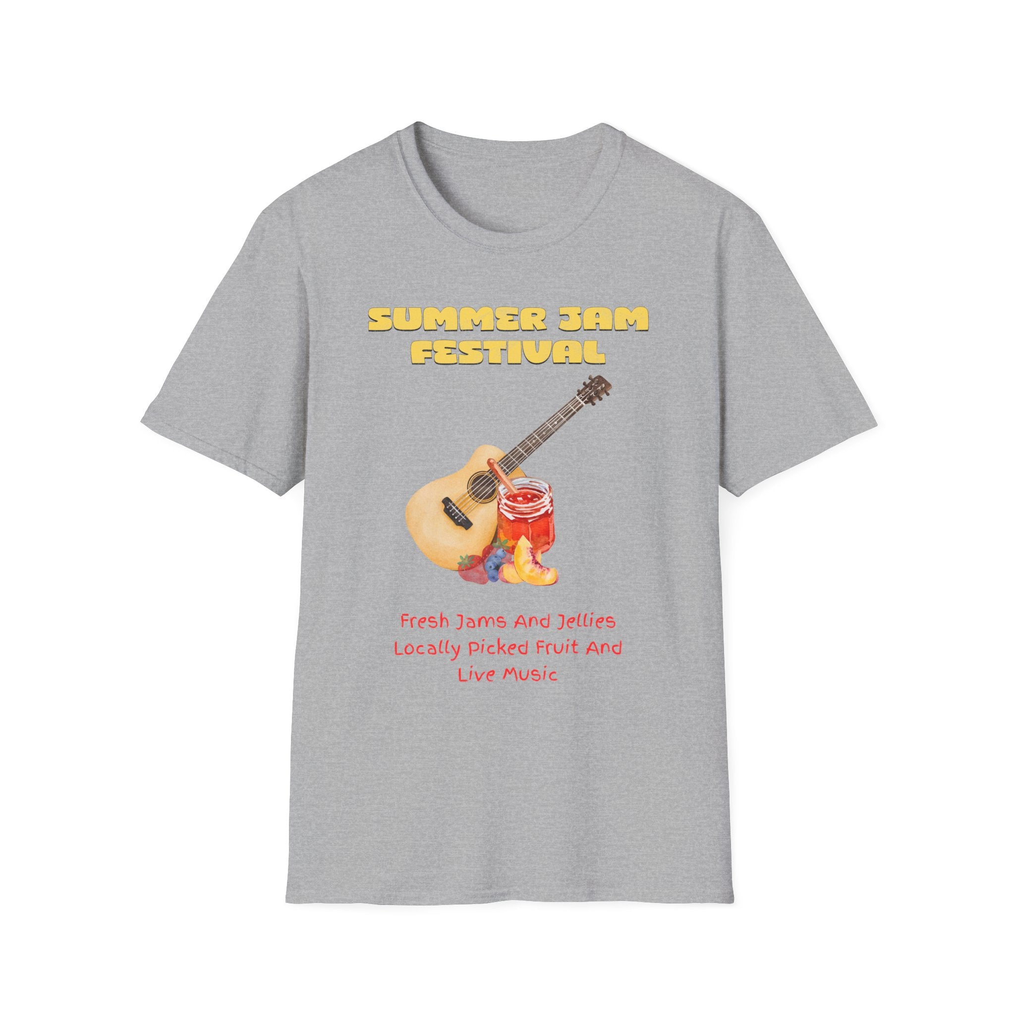 Summer Jam Festival Shirt, Vintage Advertisement Graphic Tee, Unisex Softstyle T-Shirt