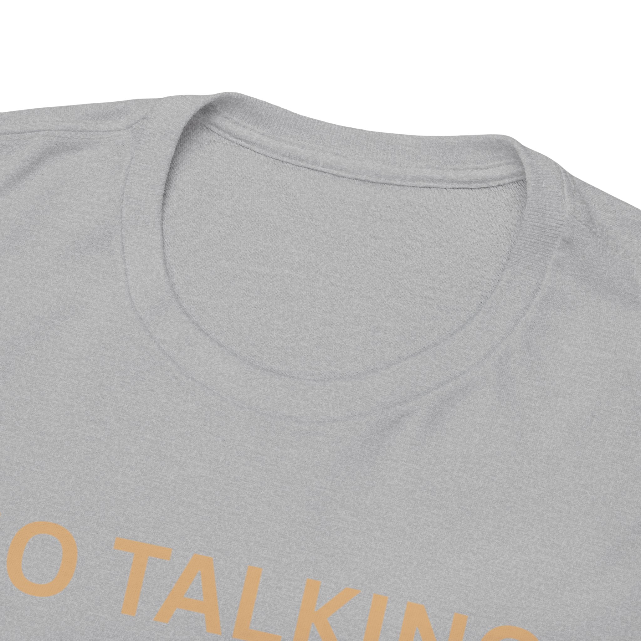 No Talking Before Coffee Shirt, Funny Graphic Tee, Unisex Heavy Cotton Tee