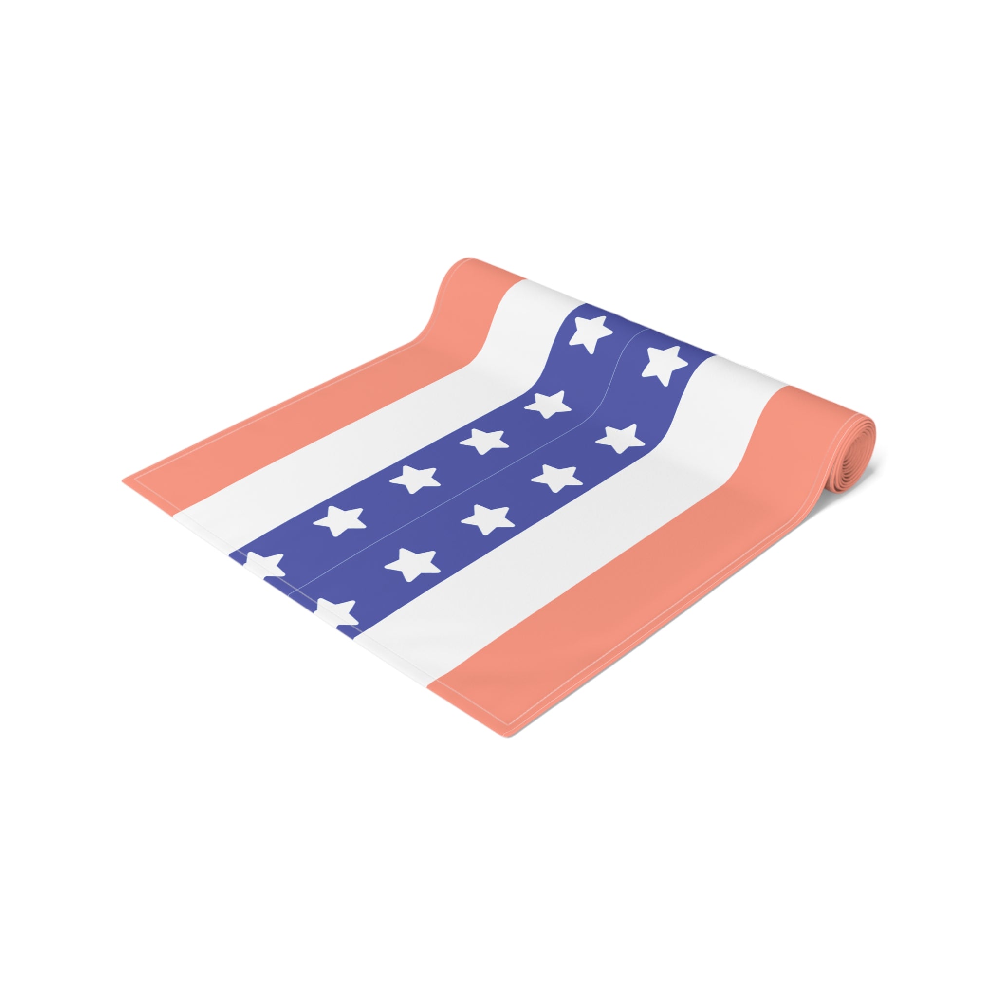 Stars And Stripes Table Runner, Patriotic Table Runner, Fourth of July Decor