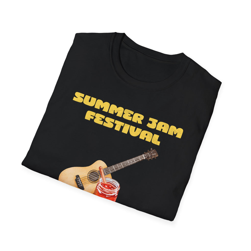 Summer Jam Festival Shirt, Vintage Advertisement Graphic Tee, Unisex Softstyle T-Shirt