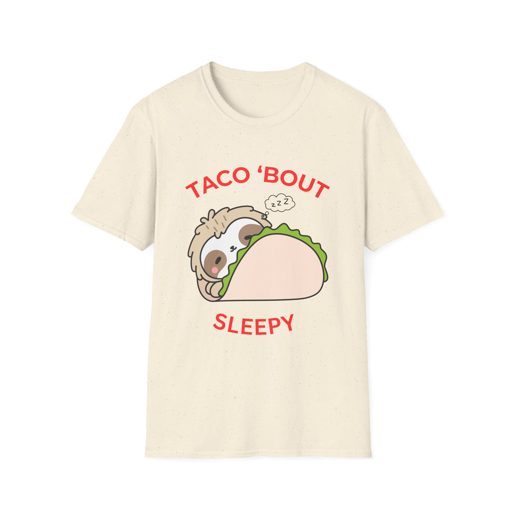 Taco Bout Sleepy Sloth Unisex Softstyle T-Shirt