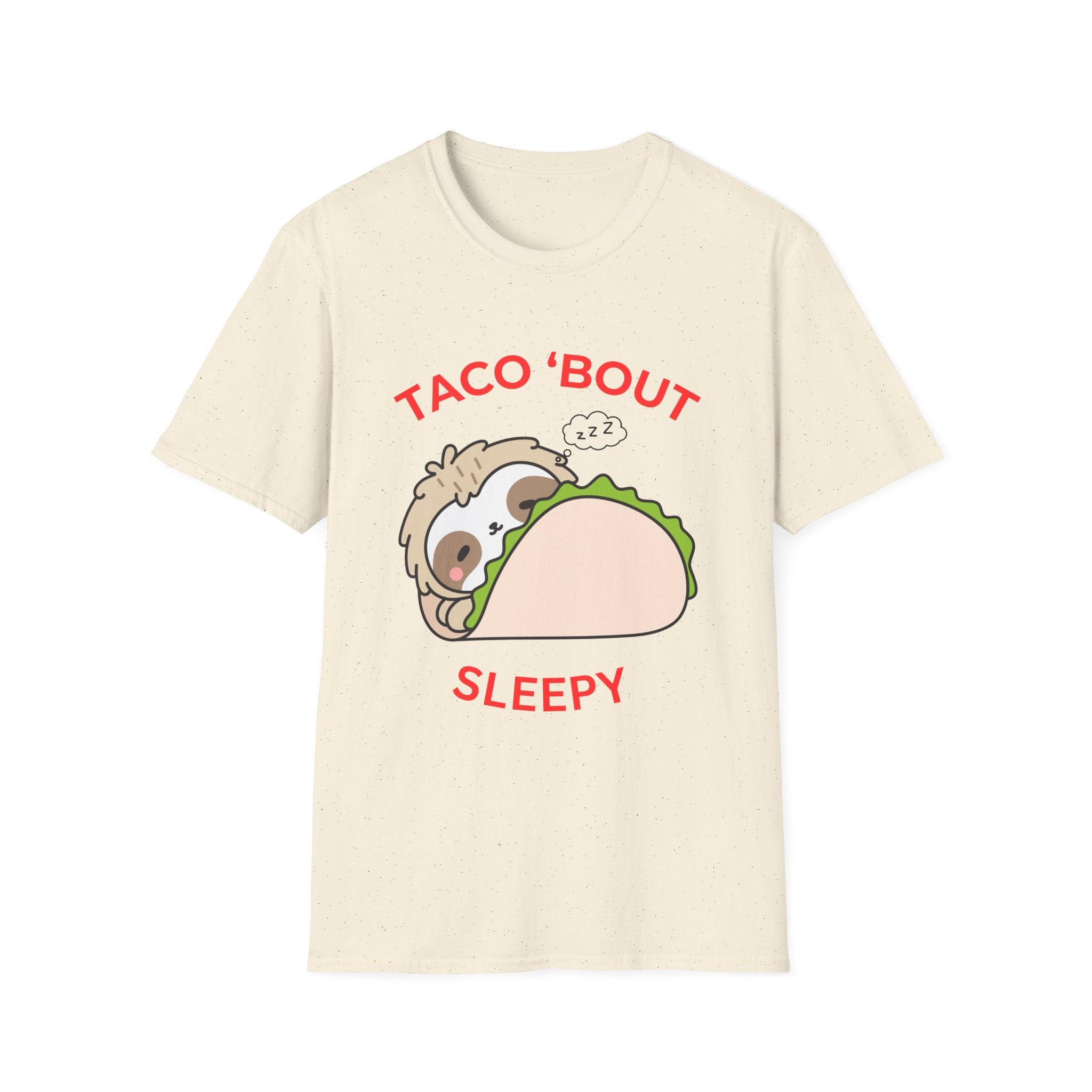 Taco Bout Sleepy Sloth Unisex Softstyle T-Shirt