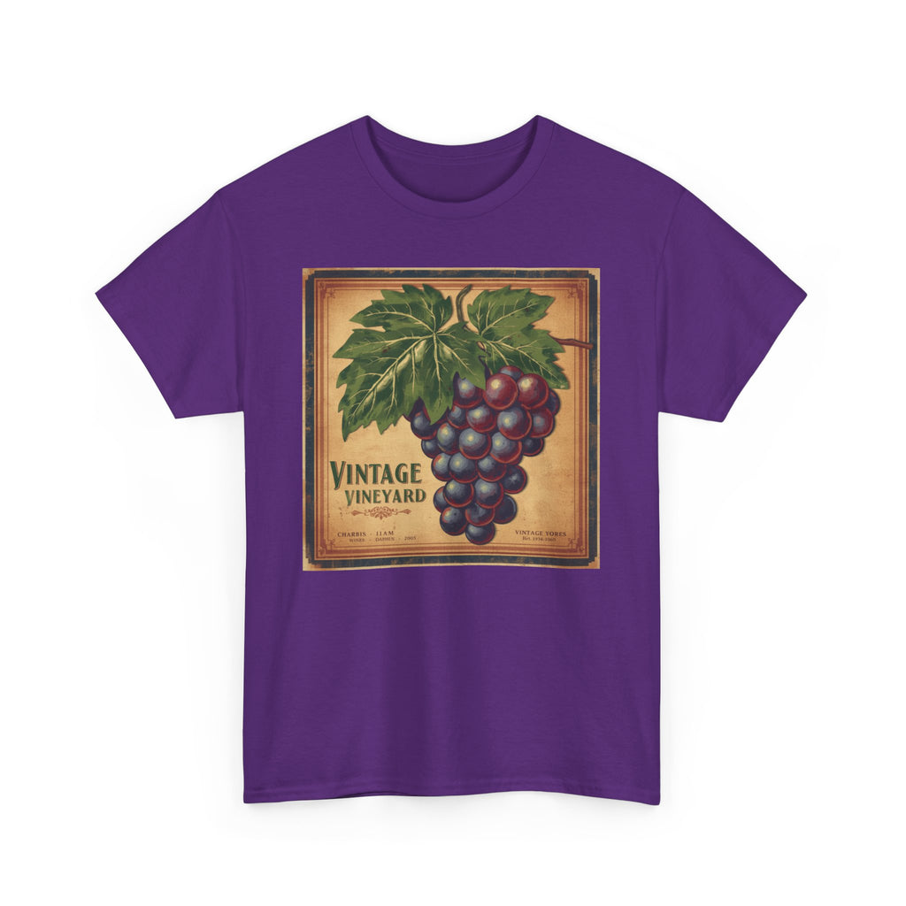 Vintage Vineyard Unisex Heavy Cotton Tee
