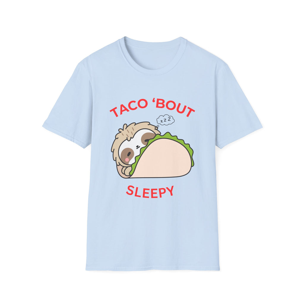 Taco Bout Sleepy Sloth Unisex Softstyle T-Shirt