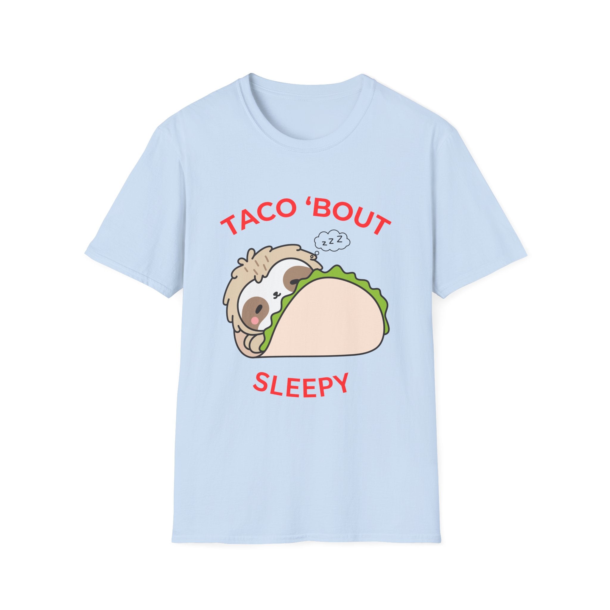 Taco Bout Sleepy Sloth Unisex Softstyle T-Shirt
