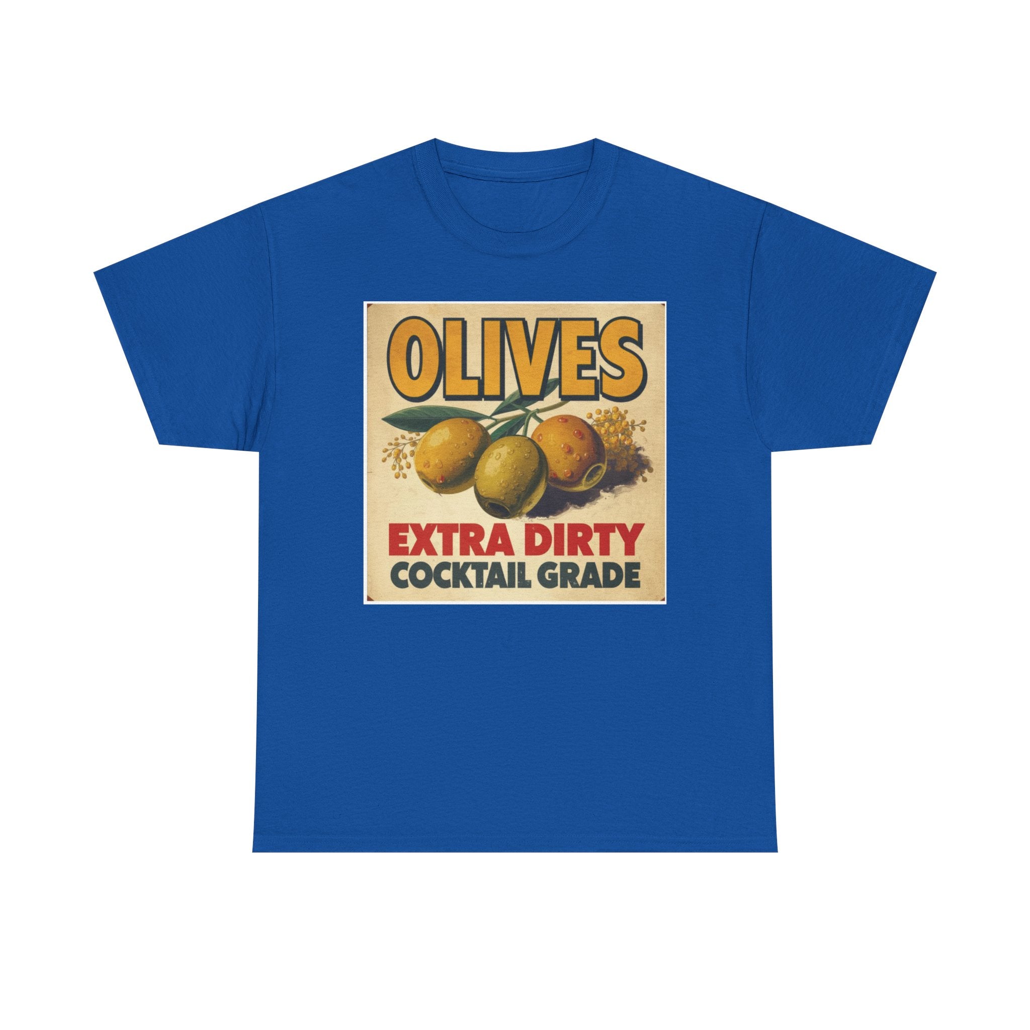 Extra Dirty Olives Unisex Heavy Cotton Tee