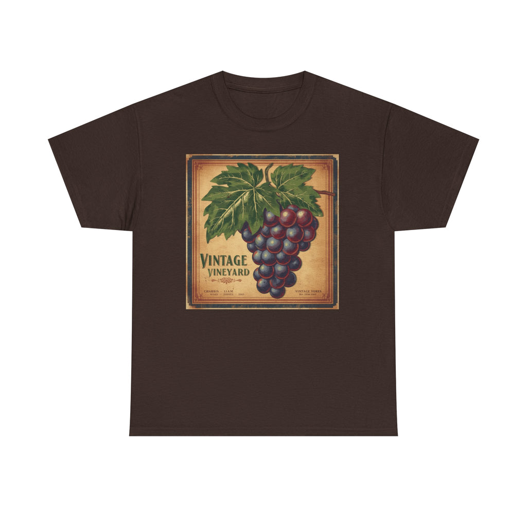 Vintage Vineyard Unisex Heavy Cotton Tee