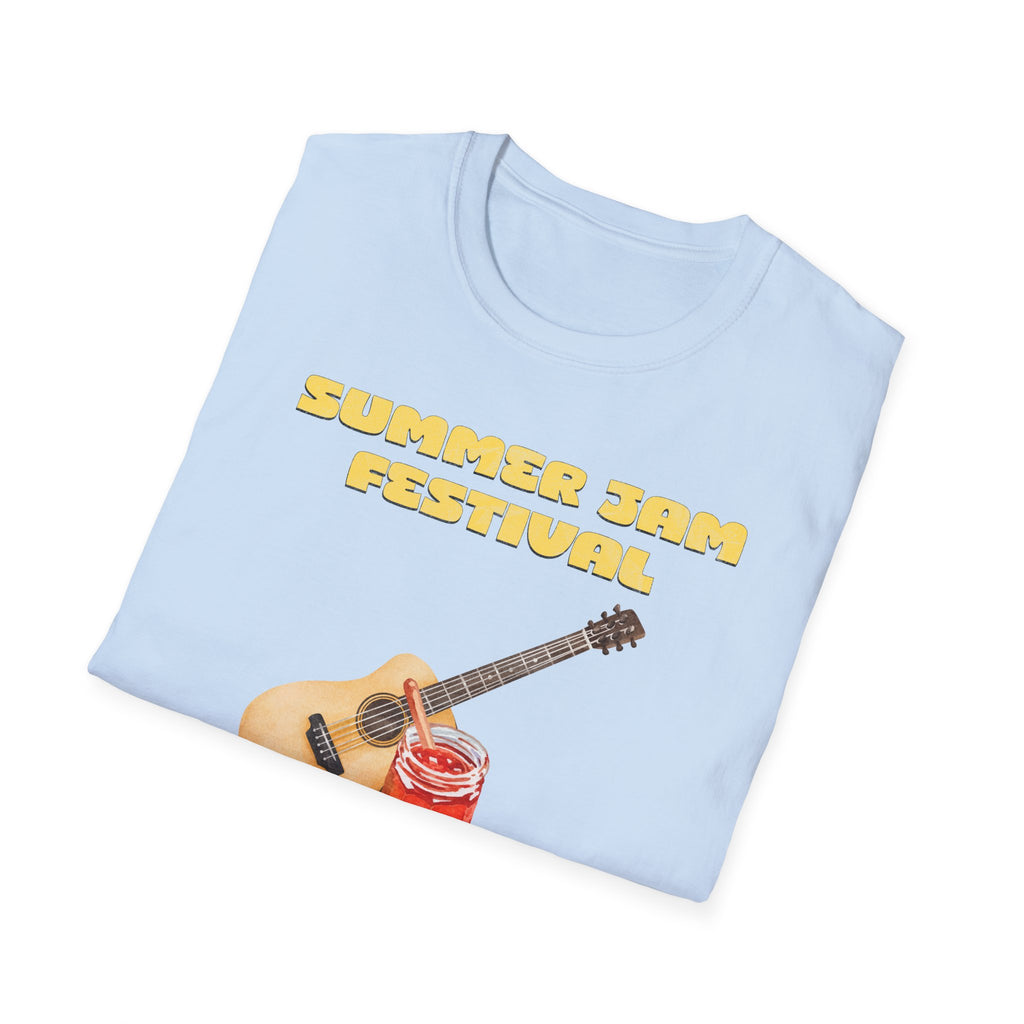 Summer Jam Festival Shirt, Vintage Advertisement Graphic Tee, Unisex Softstyle T-Shirt