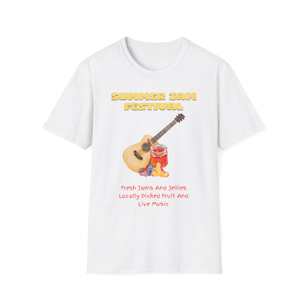 Summer Jam Festival Shirt, Vintage Advertisement Graphic Tee, Unisex Softstyle T-Shirt