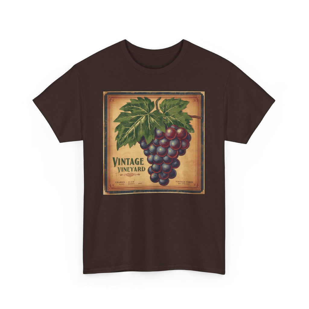 Vintage Vineyard Unisex Heavy Cotton Tee