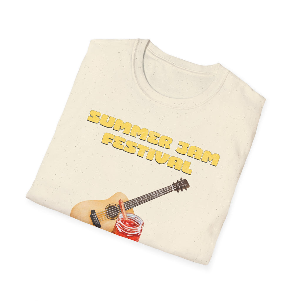 Summer Jam Festival Shirt, Vintage Advertisement Graphic Tee, Unisex Softstyle T-Shirt