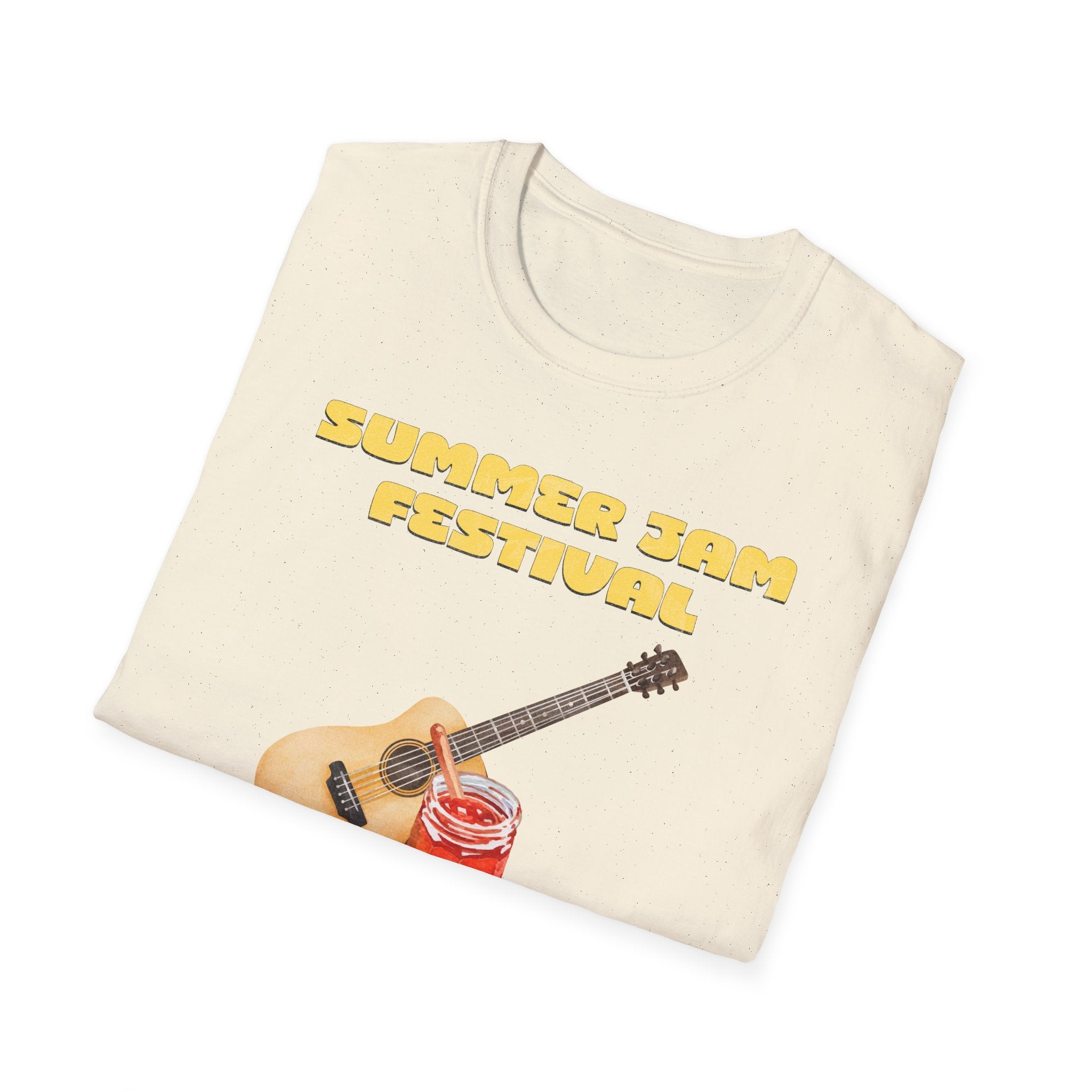 Summer Jam Festival Shirt, Vintage Advertisement Graphic Tee, Unisex Softstyle T-Shirt