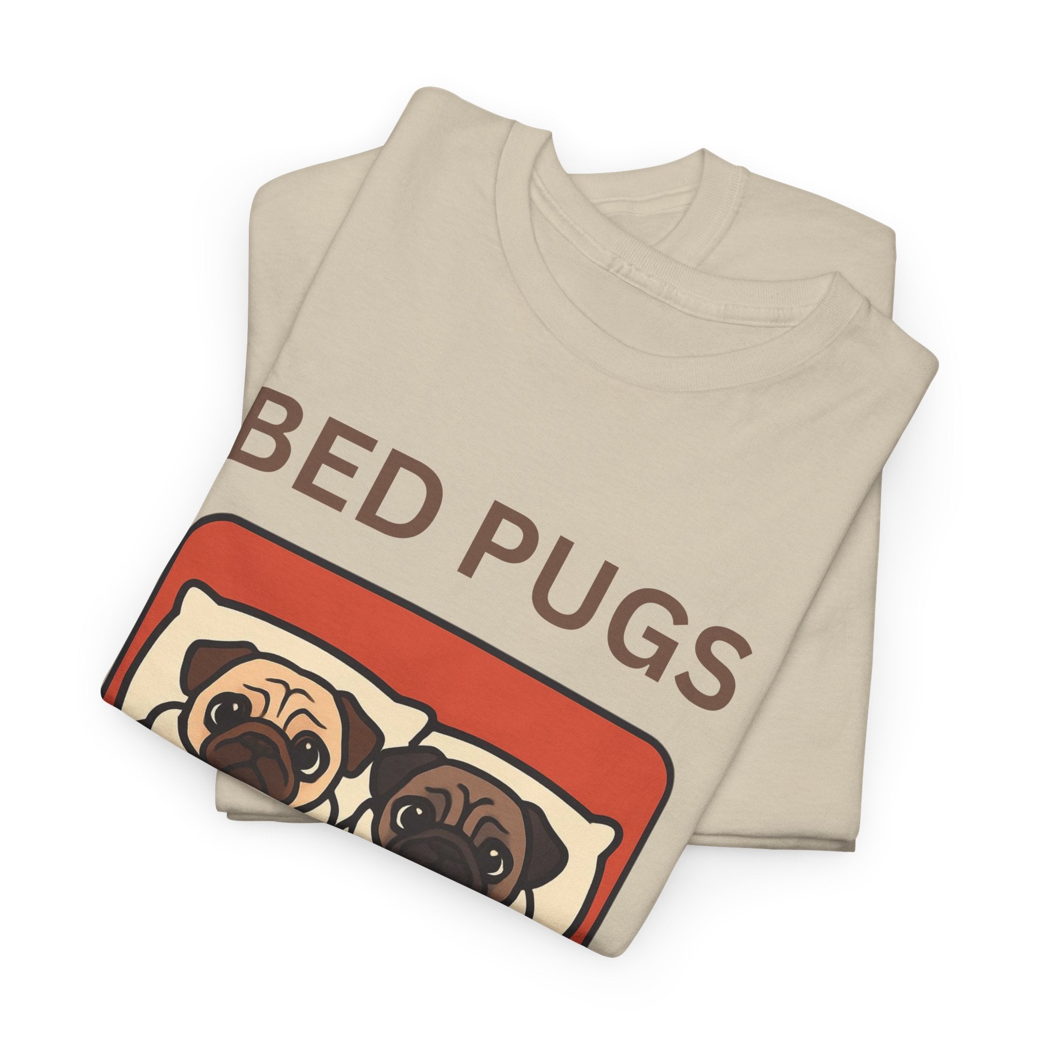 BED PUGS Unisex Heavy Cotton Tee