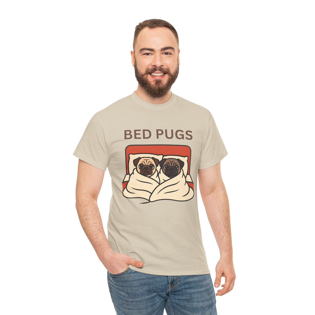 BED PUGS Unisex Heavy Cotton Tee