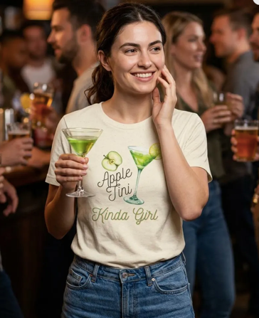 Appletini Girl Heavy Cotton Tee